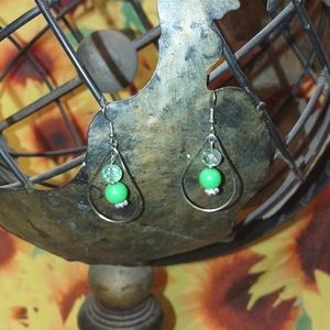 Cute dangle teardrop earings